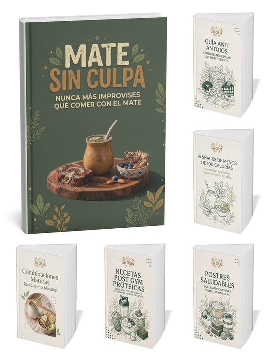 🧉 Mate Sin Culpa + 5 BONOS GRATIS 🎁
