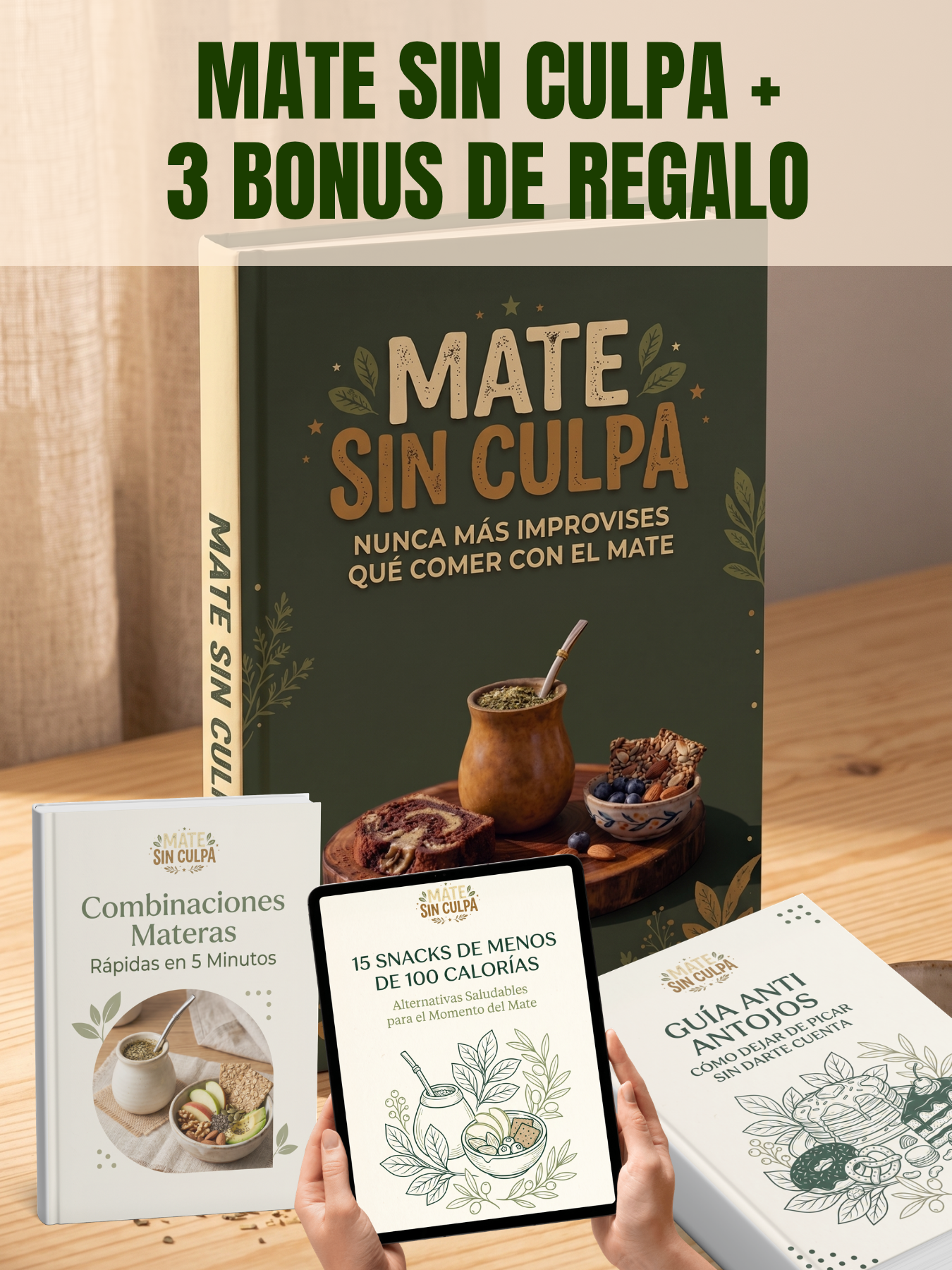 🧉 Mate Sin Culpa + 3 BONUS GRATIS🎁
